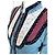 Marc Jacobs Trendy Folk Denim Jacke mit Samtdetails Blau - Ansicht 2