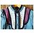 Marc Jacobs Trendy Folk Denim Jacke mit Samtdetails Blau - Ansicht 20