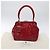PRADA Borsa a Mano Smalto Rosso Argento Auth BA2814 - vista 12
