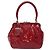 PRADA Borsa a Mano Smalto Rosso Argento Auth BA2814 - vista 13