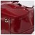 PRADA Borsa a Mano Smalto Rosso Argento Auth BA2814 - vista 16
