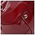 PRADA Borsa a Mano Smalto Rosso Argento Auth BA2814 - vista 17