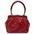 PRADA Borsa a Mano Smalto Rosso Argento Auth BA2814 - vista 2