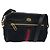 Borsa a spalla GUCCI Ofdea Sherry Line in suede blu navy e oro 517350 Auth BA2925 D'oro
