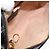 Borsa a spalla GUCCI Ofdea Sherry Line in suede blu navy e oro 517350 Auth BA2925 D'oro - vista 11