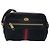 Borsa a spalla GUCCI Ofdea Sherry Line in suede blu navy e oro 517350 Auth BA2925 D'oro - vista 13