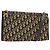 Borsa a spalla in tela Trotter Christian Dior blu navy oro Auth BA2763 D'oro