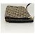 Borsa a spalla in tela Trotter Christian Dior blu navy oro Auth BA2763 D'oro - vista 3
