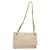 Prada Borsa a spalla in pelle beige Auth kk506