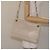 Prada Borsa a spalla in pelle beige Auth kk506 - vista 21