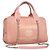 CHANEL Borsa a Mano in Tela e Pelle 2 in 1 Rosa Argento CC Auth BA2930
