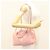 CHANEL Borsa a Mano in Tela e Pelle 2 in 1 Rosa Argento CC Auth BA2930 - vista 23