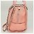 CHANEL Borsa a Mano in Tela e Pelle 2 in 1 Rosa Argento CC Auth BA2930 - vista 3