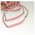 CHANEL Borsa a Mano in Tela e Pelle 2 in 1 Rosa Argento CC Auth BA2930 - vista 9