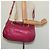 Chloé Etel Borsa a Mano in Pelle 2 vie Rosa Oro Auth BA2946 D'oro - vista 22