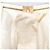 CHANEL Borsa a mano in tela beige oro CC Auth 122428V D'oro - vista 20