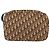 Borsa a spalla in tela Trotter Christian Dior marrone oro Auth BA2808 D'oro - vista 2