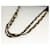 Borsa a spalla BALLY in pelle nera e oro Auth th6147 Nero D'oro  - vista 7