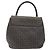 Borsa a mano BALLY in pelle grigia dorata Auth BA2912 Marrone D'oro - vista 2