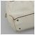 Borsa a Spalla Gancini in Pelle Bianca Argento Auth BA3224 di Salvatore Ferragamo Bianco - vista 16