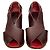 Sandali in pelle marrone con punta aperta Vivienne Westwood - vista 3