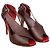 Sandali in pelle marrone con punta aperta Vivienne Westwood - vista 4