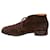 Autre Marque Scarpe stringate J. Glen in camoscio marrone  - vista 5