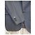 Louis Féraud Herren Blazer Jacke Anthrazit Baumwolle Wolle Anthrazitgrau - Ansicht 6