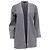 Offene Strickjacke Theory aus grauem Tencel