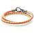 Bracciale Tod's in acciaio inossidabile e pelle - vista 2