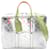 Louis Vuitton Monogram Mirror Briefcase Silvery Metallic Leather Pony-style calfskin  ref.2311204