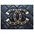 SAC A MAIN CHANEL VANITY LOGO CC CHAINE CUIR NOIR BANDOULIERE BLACK HANBAG - vue 7