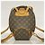 Zaino Ellipse Monogram Louis Vuitton Marrone - vista 9