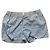 Pantaloncini Chanel in cotone a righe blu e bianche Bianco