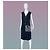 Chanel Jackenkleid Gripoix Knöpfe CC Paris / Dubai 46 FR Marineblau - Ansicht 8