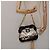 LOUIS VUITTON Borsa a Spalla Charm Sackfrill Monogram Nera M95151 LV Auth 115228V Nero Monogramma - vista 22