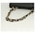 BALLY Ketten-Schultertasche aus schwarzem Leder mit Gold Auth kk523 Golden  - Ansicht 7