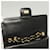 BALLY Ketten-Schultertasche aus schwarzem Leder mit Gold Auth kk523 Golden  - Ansicht 9