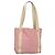 Bulgari Borsa Tote BVLGARI Logo Mania in tela rosa argento Auth BA3106
