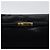 Bolso de Hombro GUCCI Terciopelo Negro Oro Auth BA3030 Dorado - vista 10