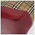 Borsa tote in tela Burberry Nova Check rossa beige oro Auth 126393 - vista 15