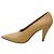 Zapatos de tacón de cuero beige con punta afilada Max Mara - vista 3