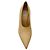 Zapatos de tacón de cuero beige con punta afilada Max Mara - vista 4