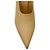 Zapatos de tacón de cuero beige con punta afilada Max Mara - vista 5
