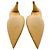 Zapatos de tacón de cuero beige con punta afilada Max Mara - vista 7