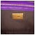 Borsa Satchel Baguette Fendi in velluto viola goffrata Zucca Large - vista 5