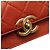 Chanel Rosso Mini CC Caviar Trapuntato Messenger Flap Singolo - vista 8