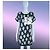 Chanel Vestido Camelia Logo CC Monocromático 34 FR - vista 8