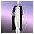 Chanel Futuristisches schwarzes schimmerndes Tweed-Jackenkleid 36 FR - Ansicht 12