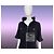 Chanel Futuristisches schwarzes schimmerndes Tweed-Jackenkleid 36 FR - Ansicht 2